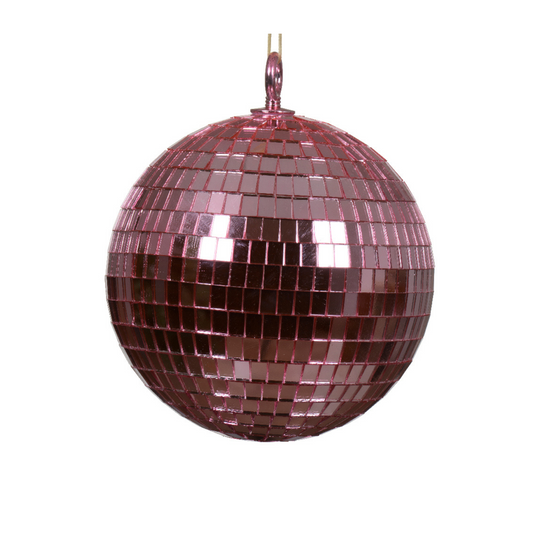 Pink Mirror Bauble (Big) PartyPerfetto
