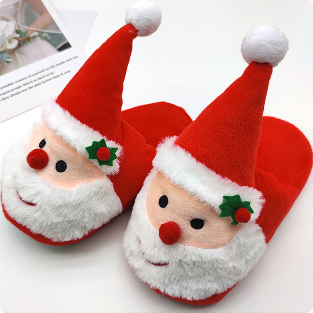 Red & White Santa Booties ( Kids + Adults) PartyPerfetto