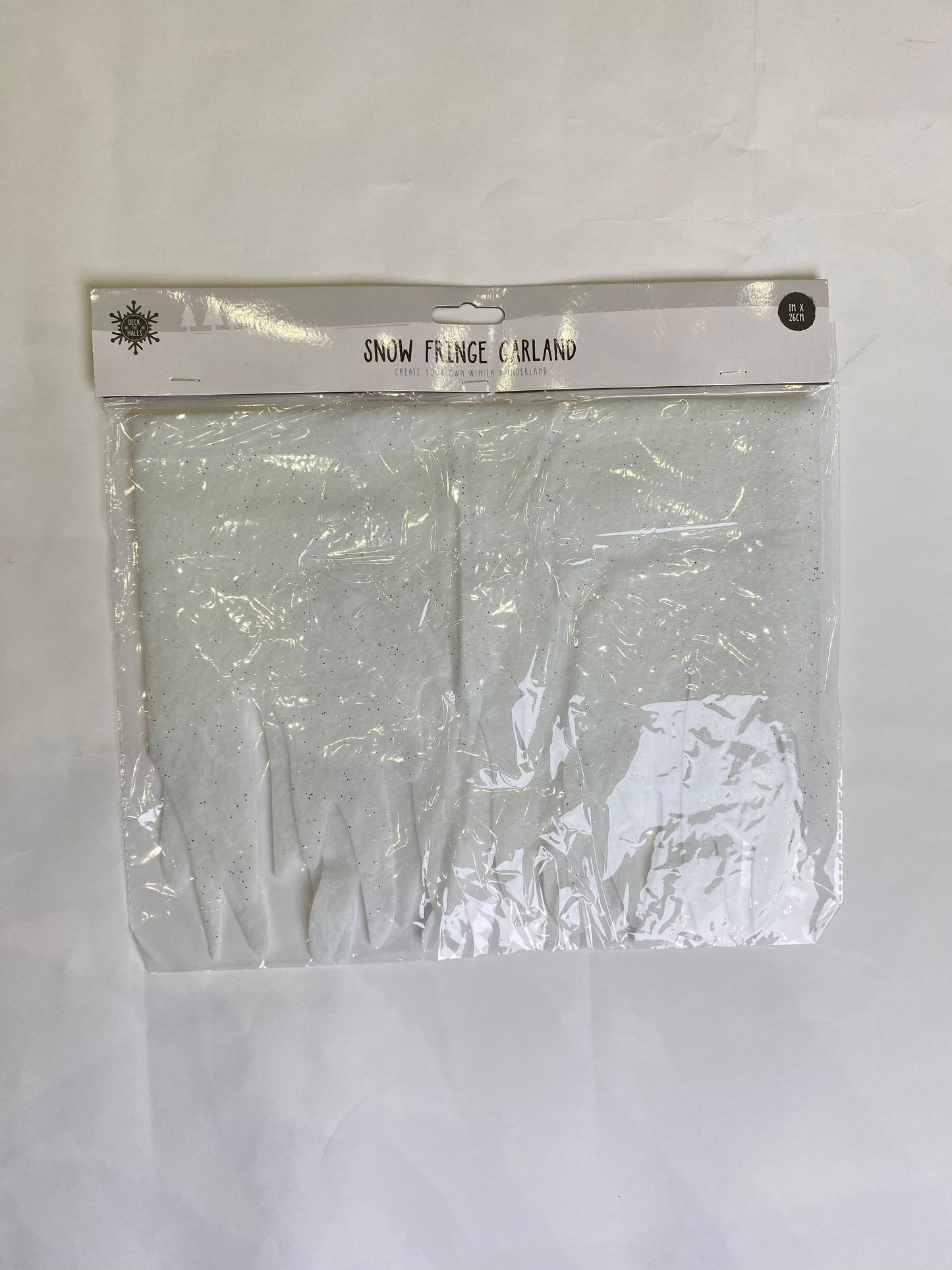 Christmas Snow Frigle Garland PartyPerfetto