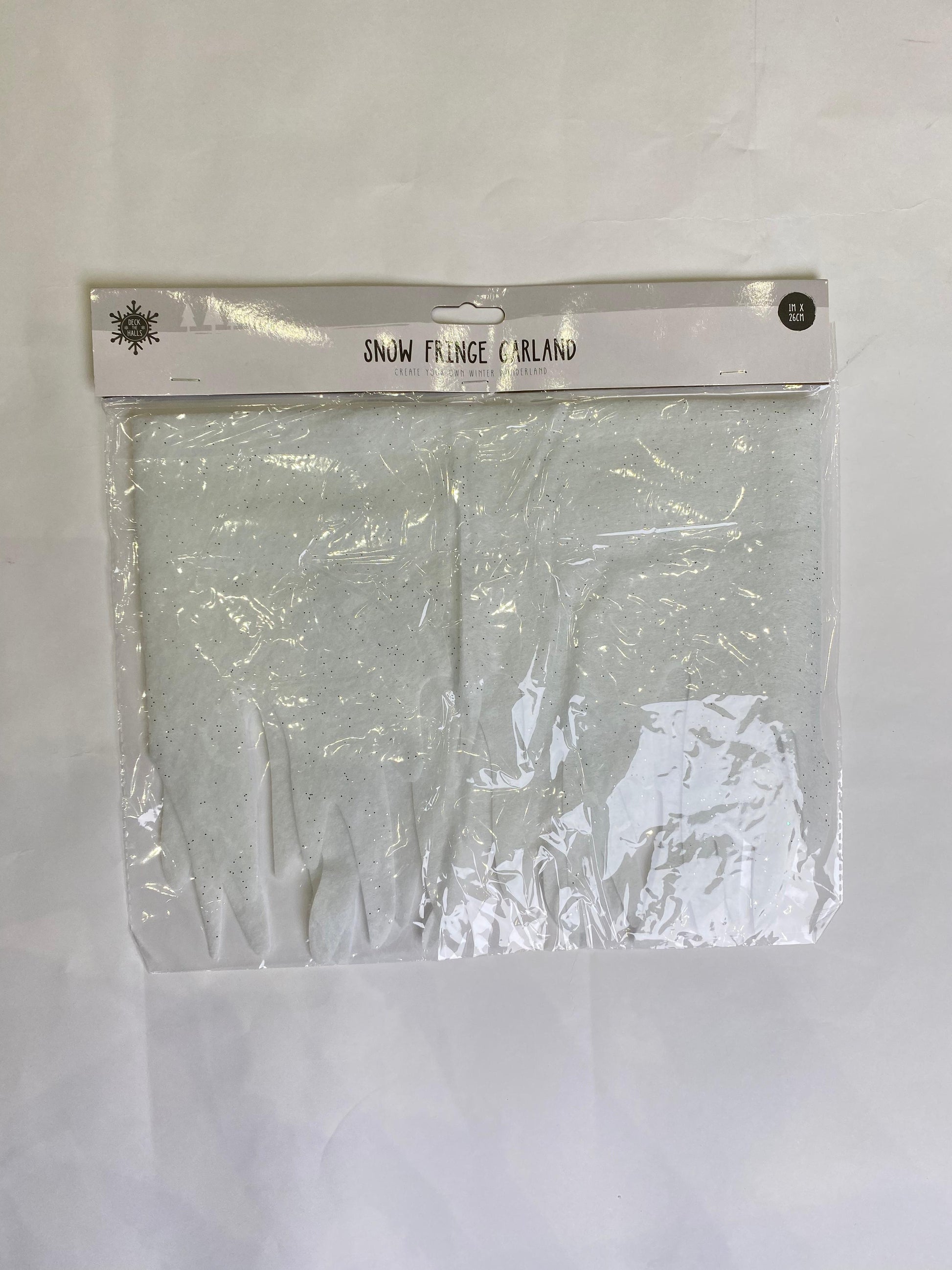 Christmas Snow Frigle Garland PartyPerfetto
