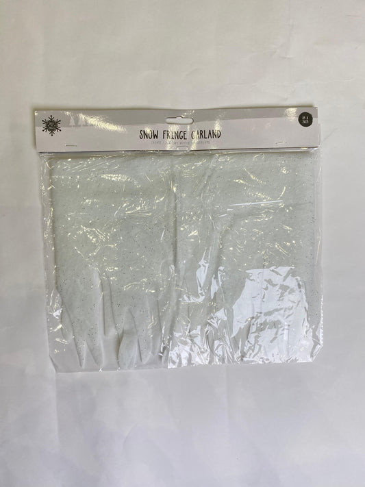 Christmas Snow Frigle Garland PartyPerfetto
