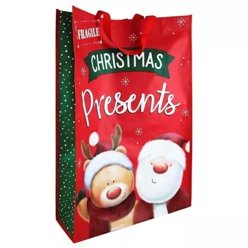 Santa Fragile Jumbo Bag PartyPerfetto