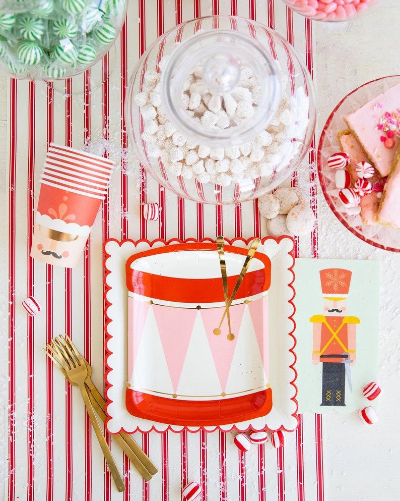 Drum Shaped Plate PartyPerfetto