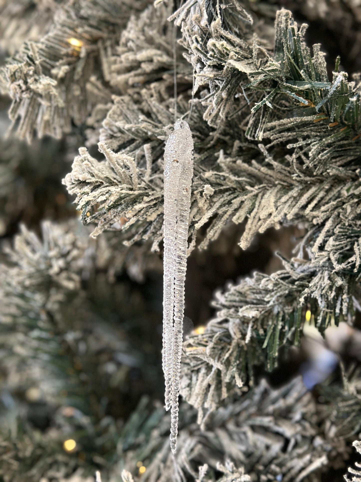Icicle with Glitter Ornaments PartyPerfetto