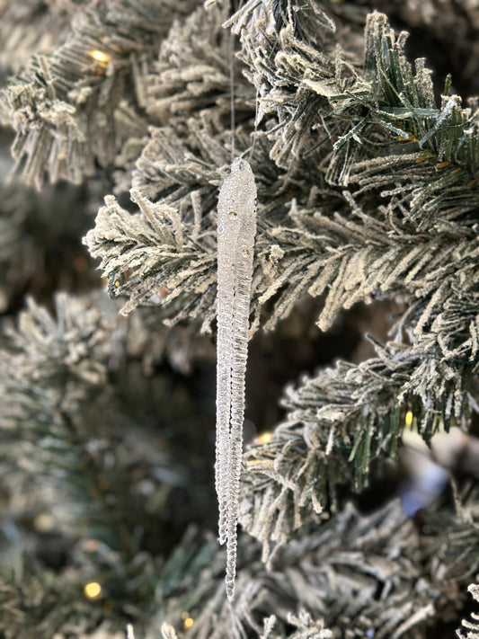 Icicle with Glitter Ornaments PartyPerfetto
