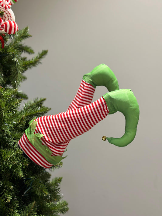 Christmas Animated Elf's Leg PartyPerfetto