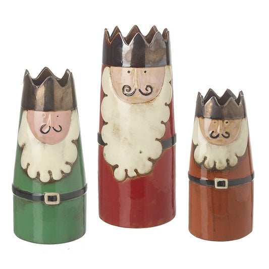 CERAMIC THREE KINGS VASE (SET OF 3)