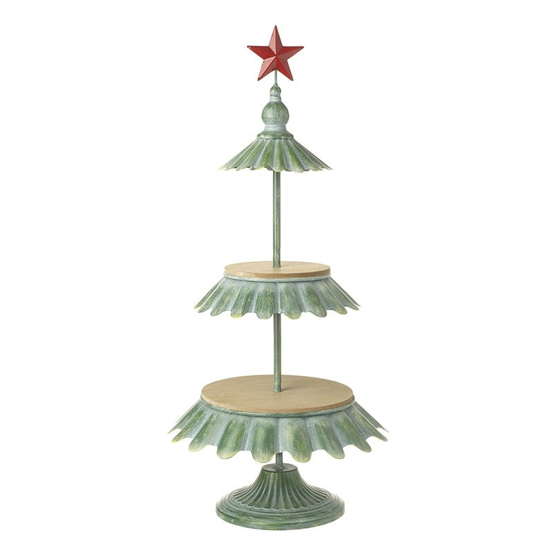 CAKE STAND DISPLAY CHRISTMAS TREE