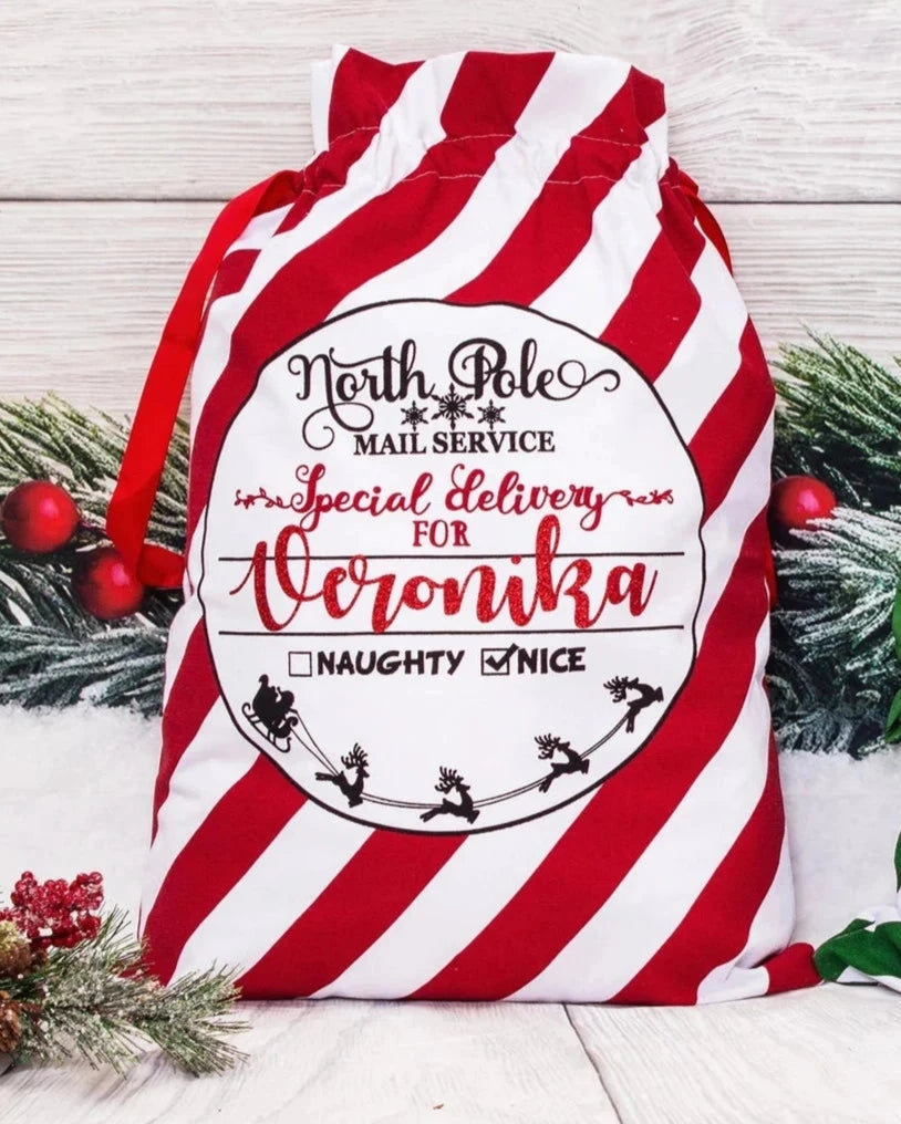 Christmas North pole Express Santa Sack PartyPerfetto