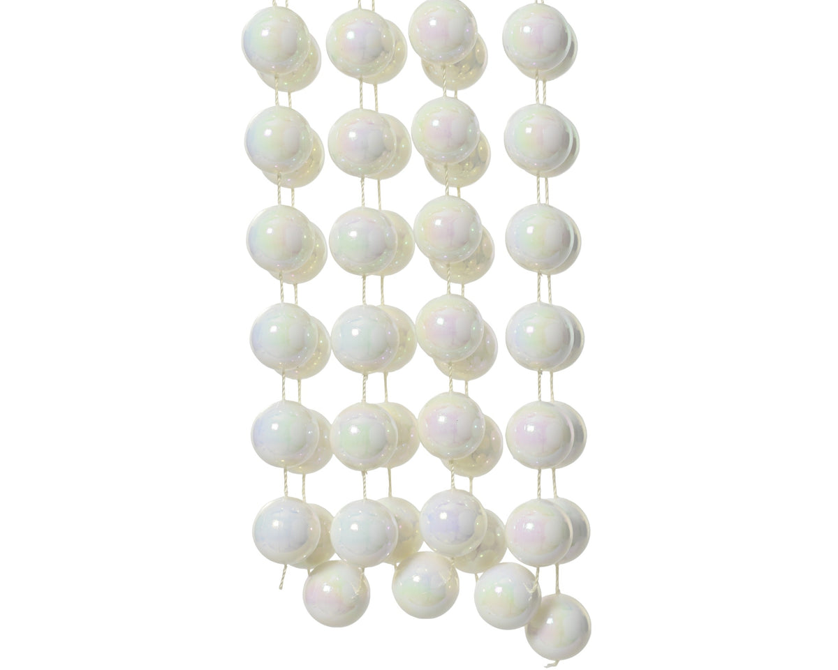 White Beads Kit (2.7mtr) Party Perfetto