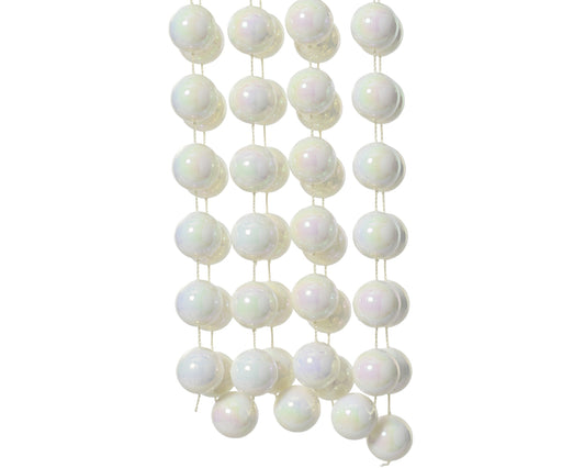 White Beads Kit (2.7mtr) Party Perfetto