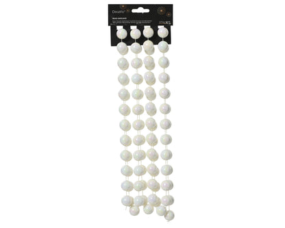 White Beads Kit (2.7mtr) Party Perfetto