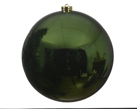Pine Green Big  Bauble 20cm Party Perfetto