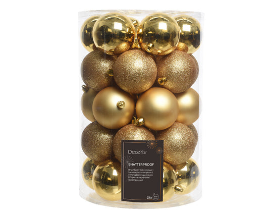 34 Bauble Kit (8cm) Party Perfetto