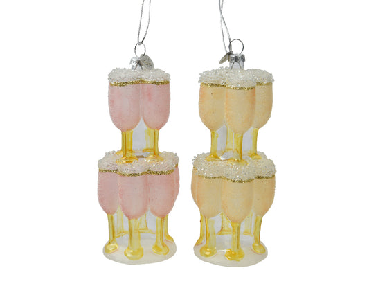 Hanging Champagne Glass