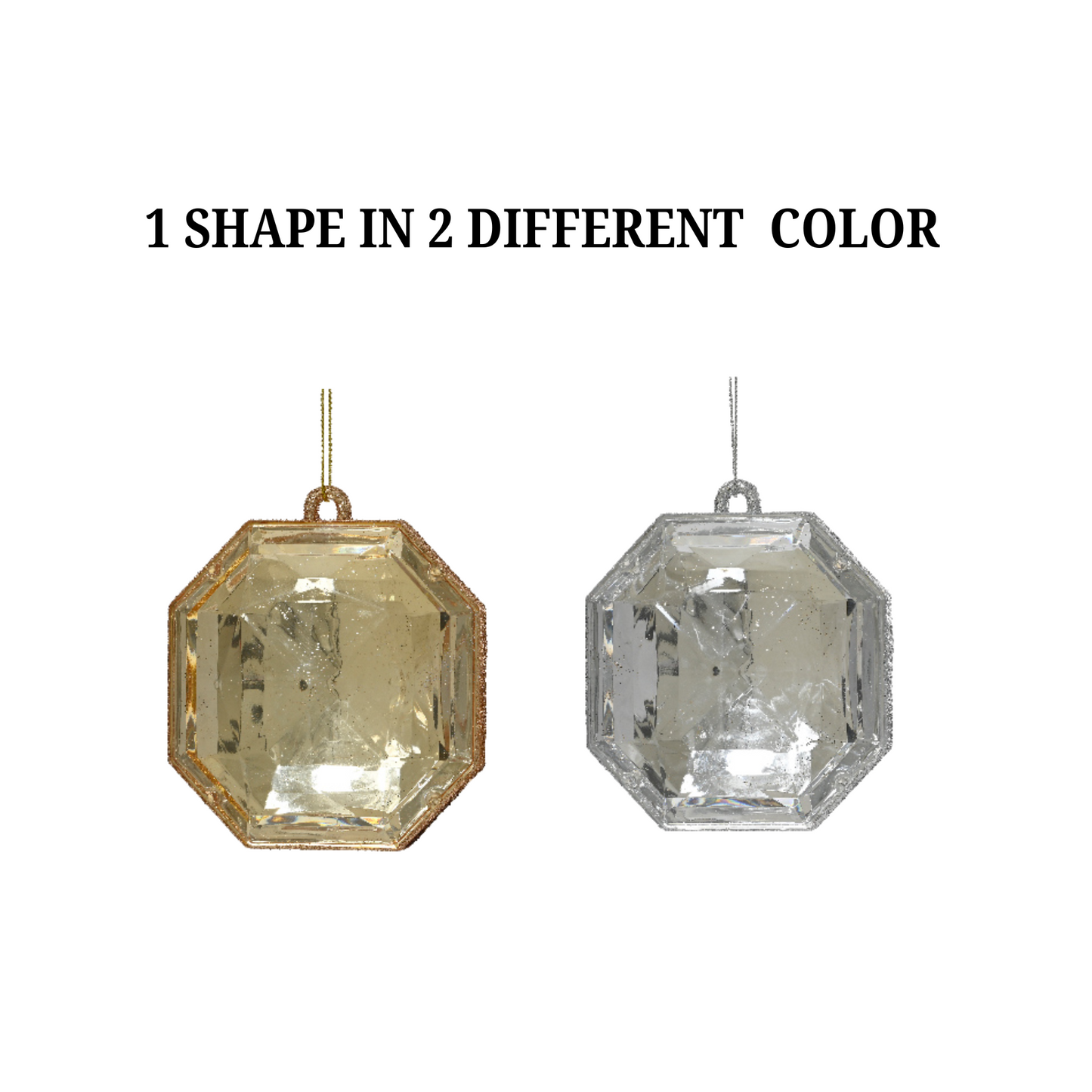3 Different Shaped Diamonds (Pack Of 2)