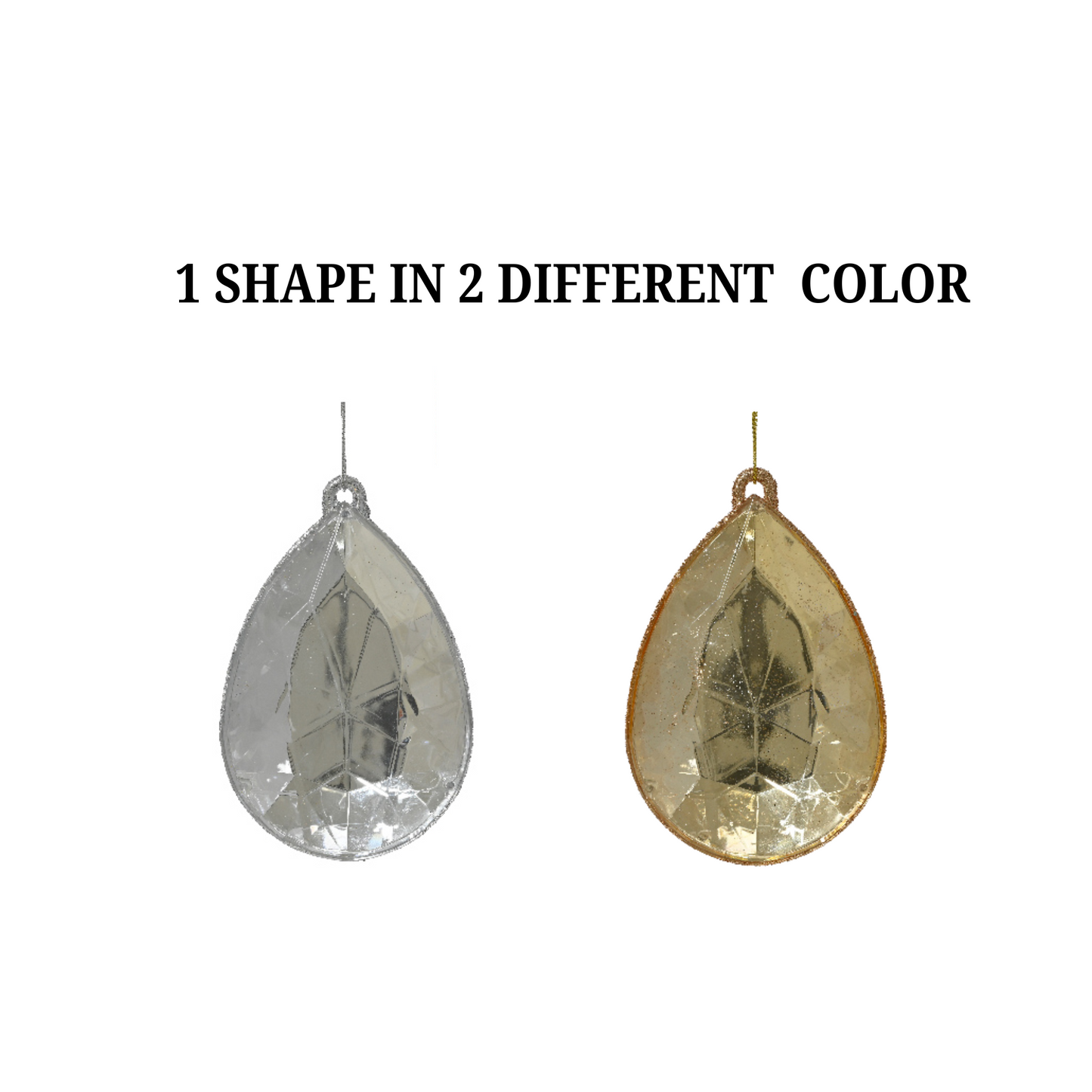 3 Different Shaped Diamonds (Pack Of 2)