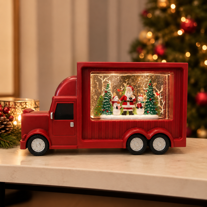 Christmas Santa Truck With Music Party Perfetto