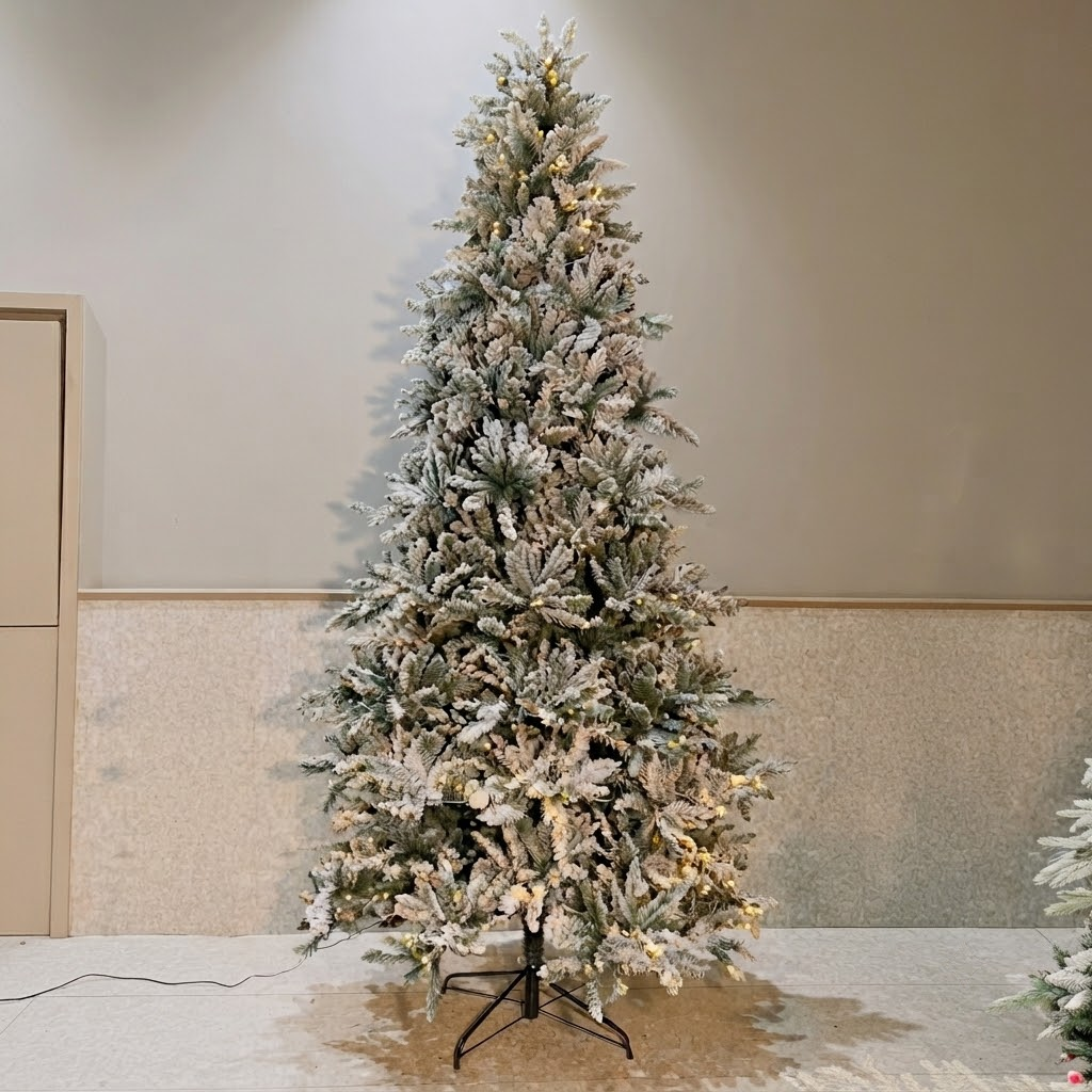Snowy Tree 10ft PartyPerfetto