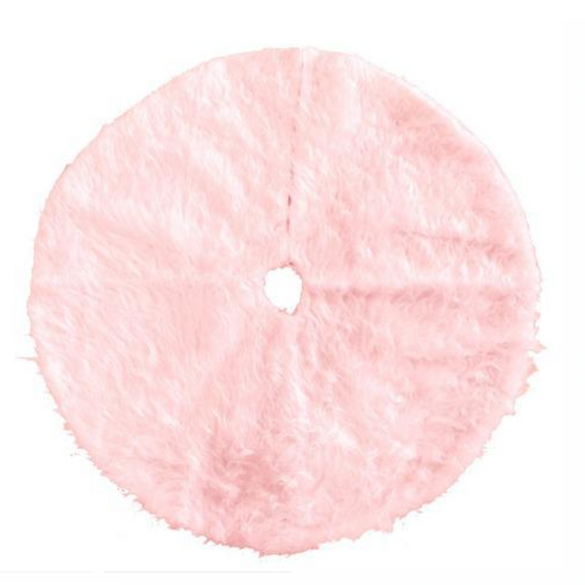 Pink Fur Tree skirt