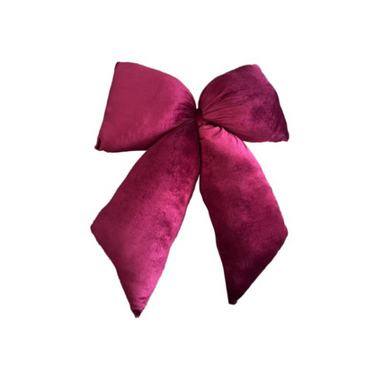 Burgundy Bow