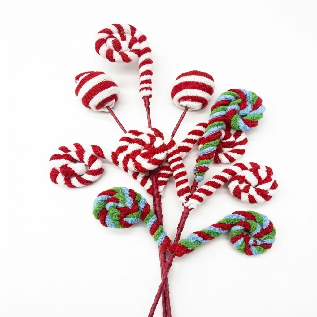 Red & White Spiral Lollipop PartyPerfetto