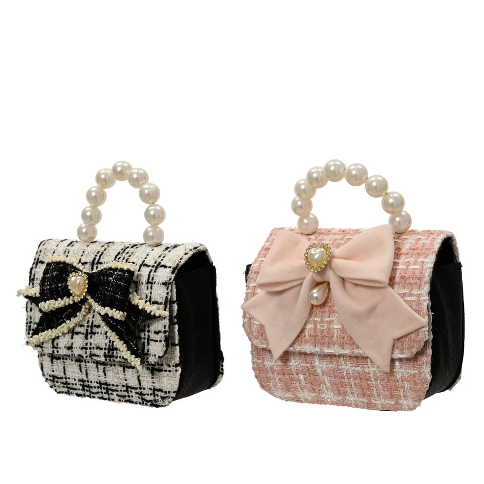 Hanging Cute Handbag with Bow (Pack of 2) Party Perfetto