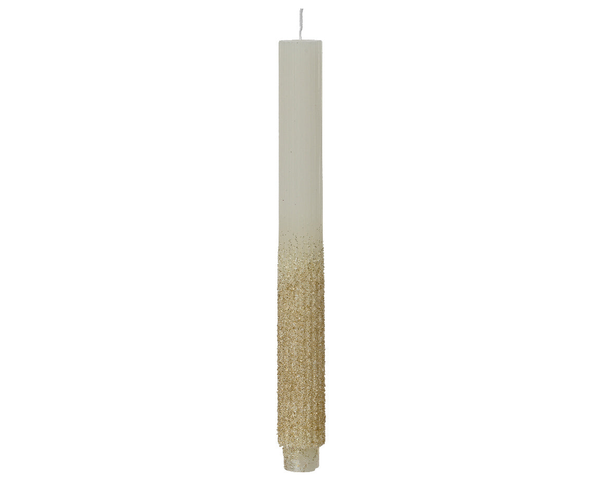 Glitter Wax Dinner candle