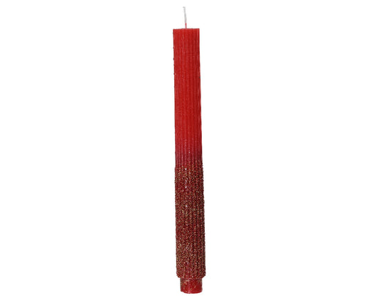 Glitter Wax Dinner candle