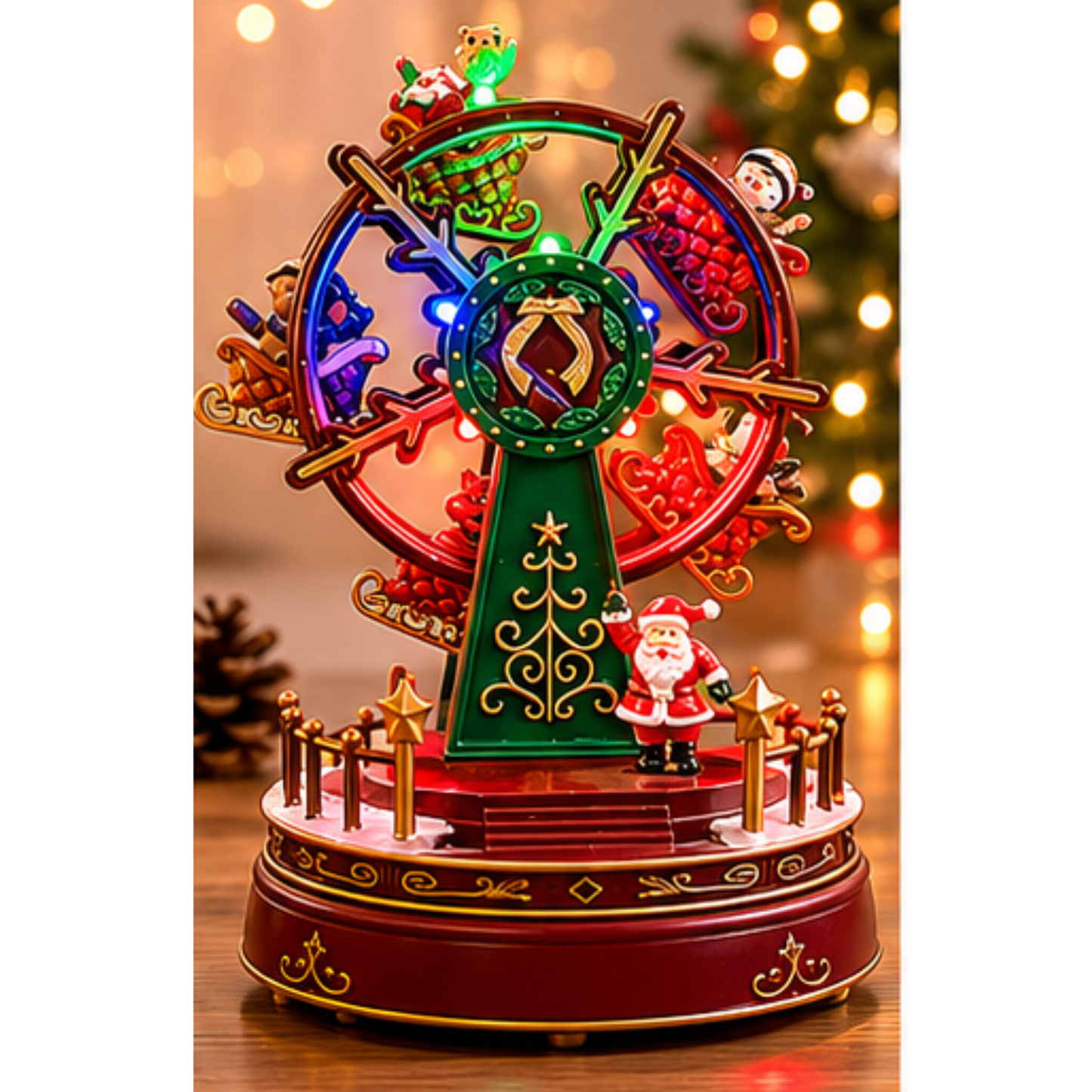 Enchanted Christmas Musical  Ferris Wheel Party Perfetto