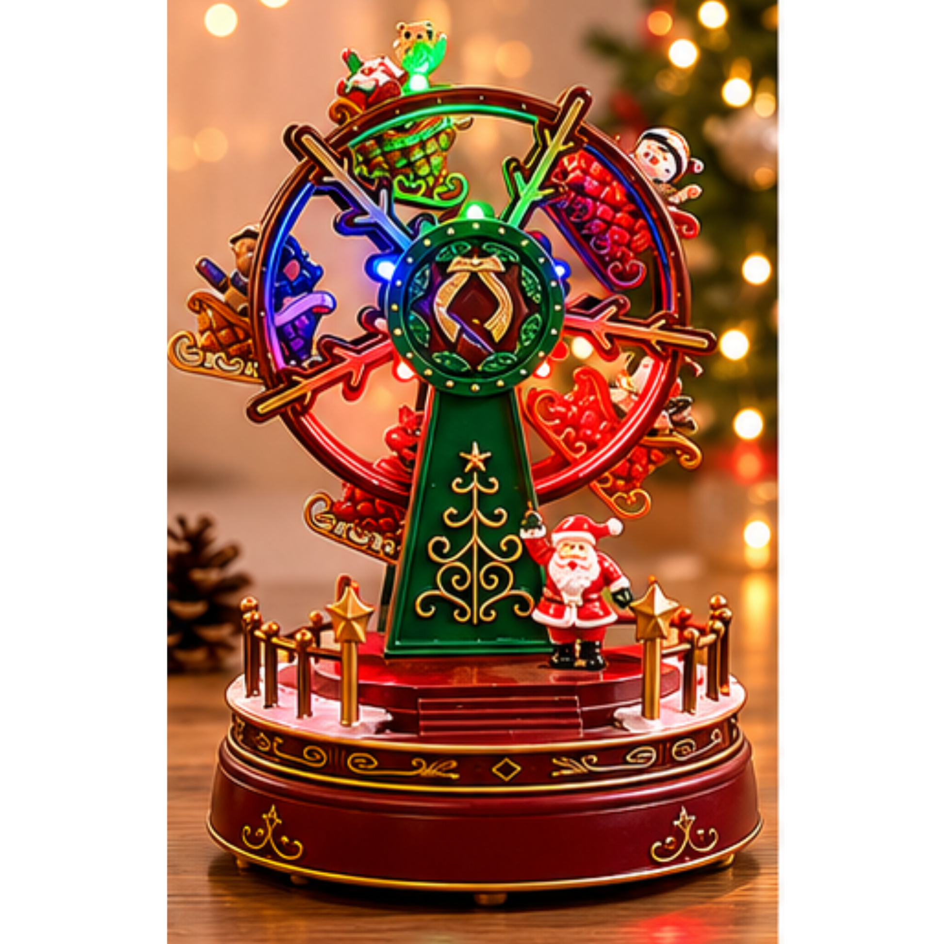 Enchanted Christmas Musical  Ferris Wheel Party Perfetto