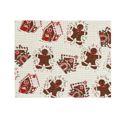 Gingerbread & Candy, House Printed  Decor Fabric 3 Design Opt. 1 Roll