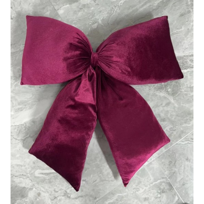 Burgundy Bow