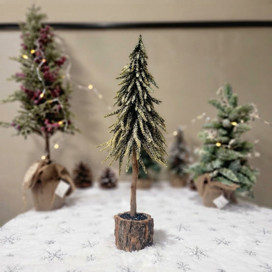 Mini tree gold glitter  H.50cm Party Perfetto