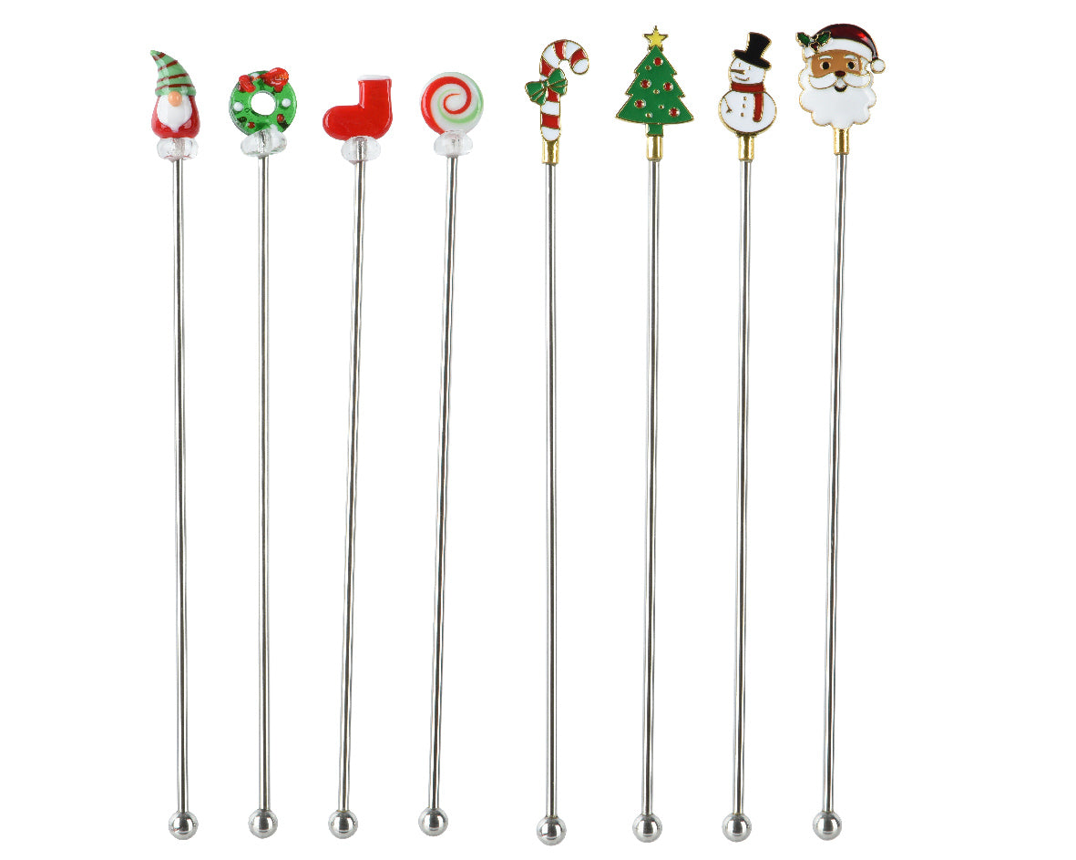 Spoon  with  top decoration 2 Design Opt. Box of 4