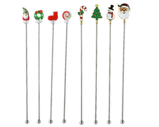 Spoon  with  top decoration 2 Design Opt. Box of 4