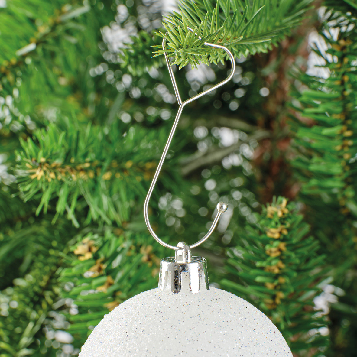 Heart, Spiral, Star Shape Bauble Hangers (Box of 12)