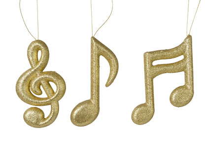 Hanging Music Sign Pack of 3