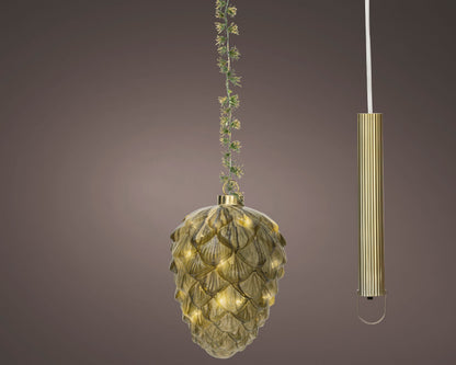 Micro LED Olive 21cm Party Perfetto