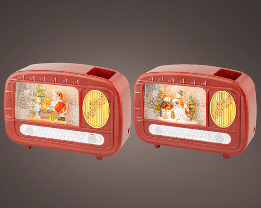 LED Water Spinner Radio 2 Design Opt.