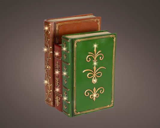 LED Brown & Green Book Party Perfetto
