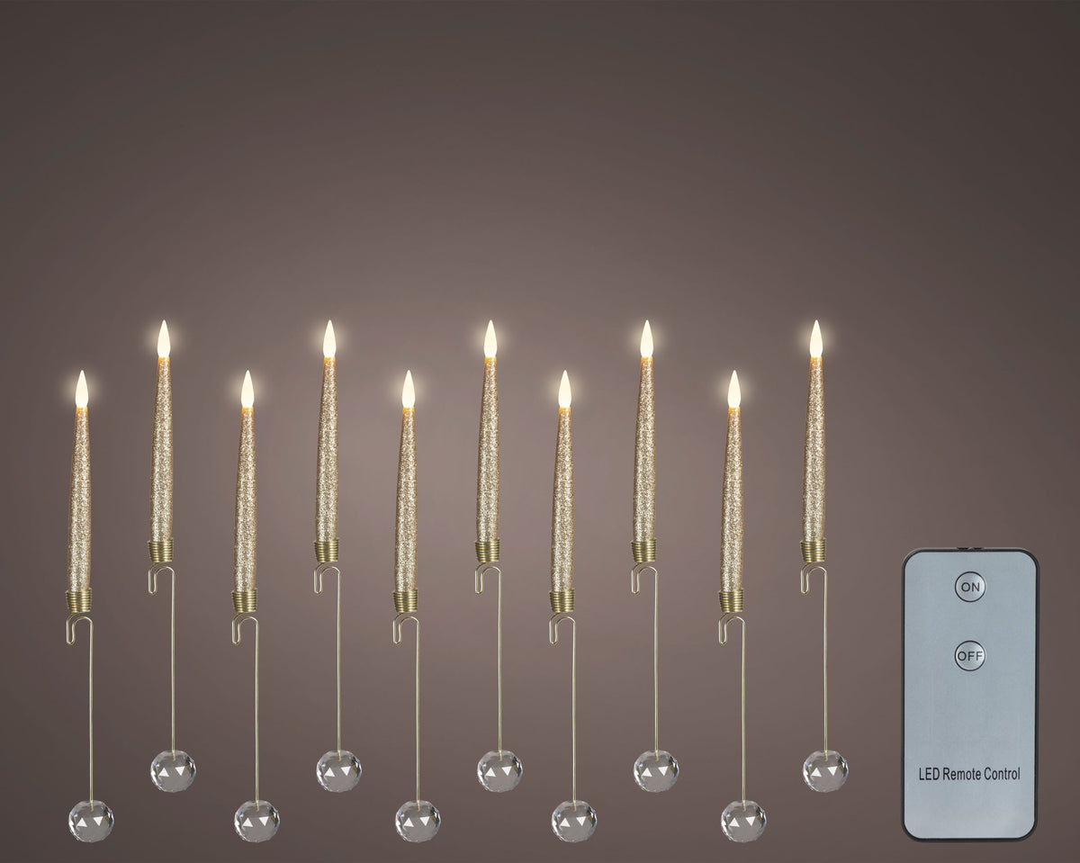 LED Candle lights  (Set of 10) Party Perfetto