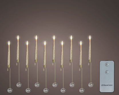 LED Candle lights  (Set of 10) Party Perfetto