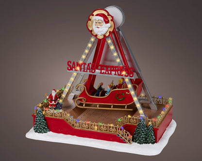 Micro LED Christmas Carnival Santa's Express with music Party Perfetto