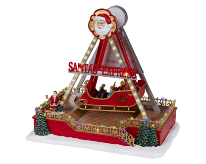 Micro LED Christmas Carnival Santa's Express with music Party Perfetto