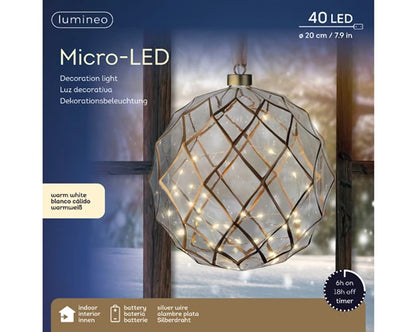 Micro LED Hanging ball  20 cm