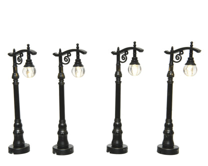 LED Lantern Street Light SET OF 4 Party Perfetto