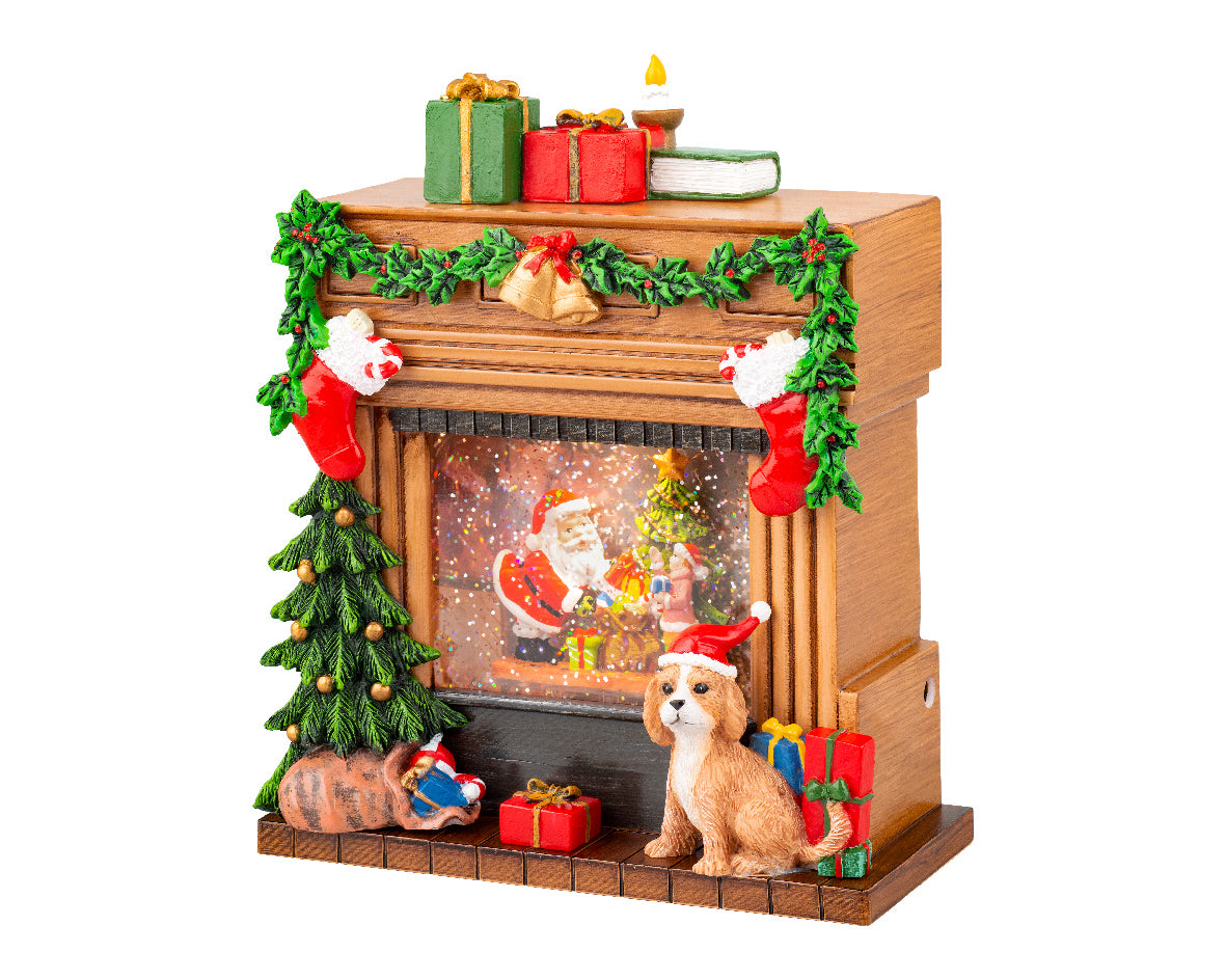 LED Water Spinner  Fireplace