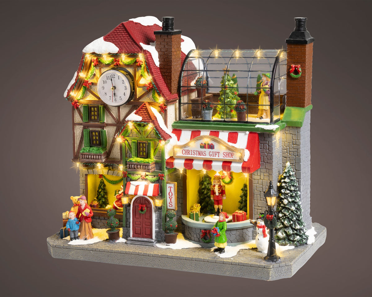 Christmas Gift Shop  LED Scenery Party Perfetto