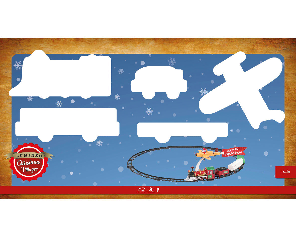 Merry Christmas  Train Party Perfetto